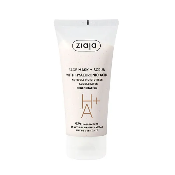 Маска и скраб для лица с гиалуроновой кислотой Ha + Ziaja, 1 UD
Маска и скраб для лица с гиалуроновой кислотой Ha + Ziaja, 1 UD