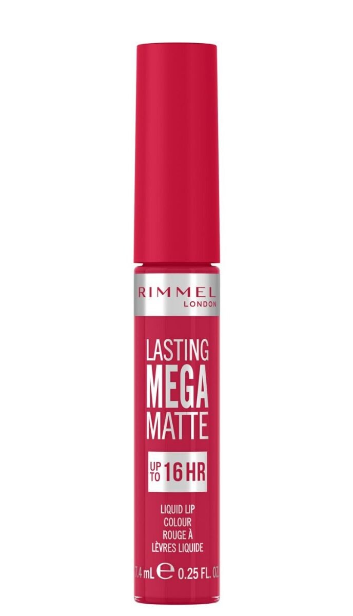 Матовая помада Rimmel Lasting Mega Matte, 910 Fuchsia Flush
Матовая помада Rimmel Lasting Mega Matte, 910 Fuchsia Flush