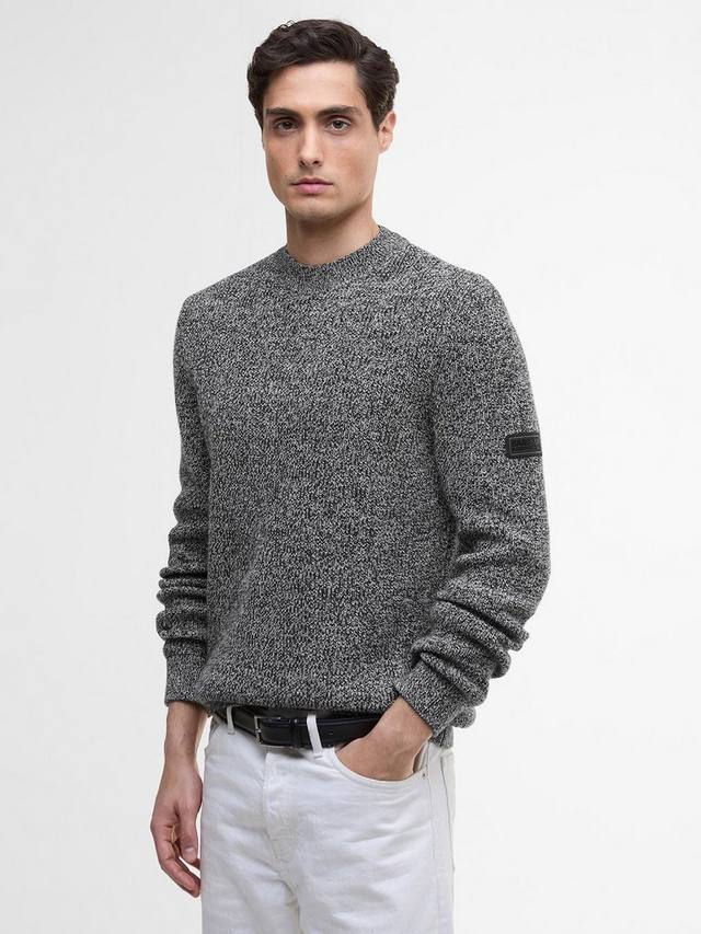 International Declan шерстяной джемпер с круглым вырезом Barbour, Black
International Declan шерстяной джемпер с круглым вырезом Barbour, Black