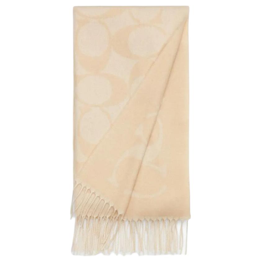 Вязаный шарф унисекс бежевый COACH
Вязаный шарф унисекс бежевый COACH