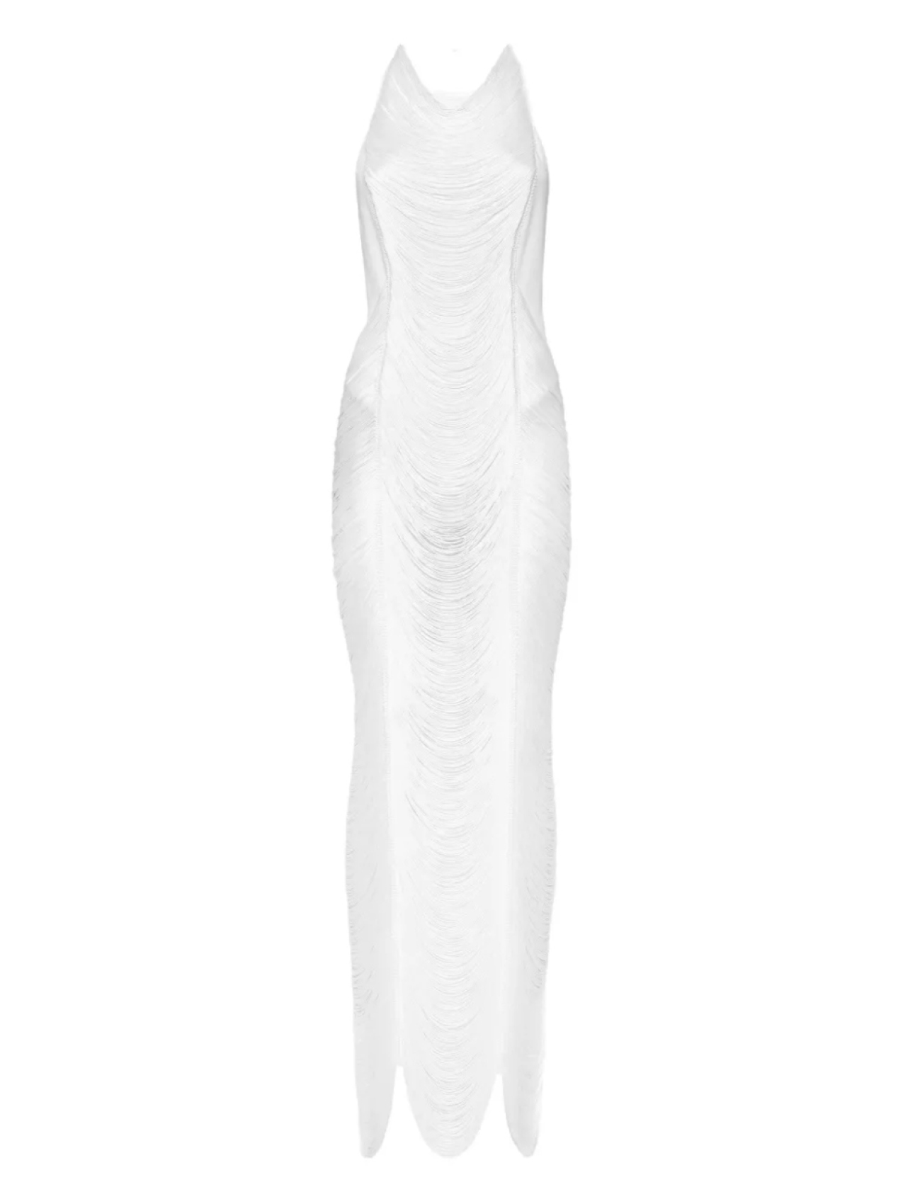 Платье миди с бахромой от Philipp Plein
Платье миди с бахромой от Philipp Plein