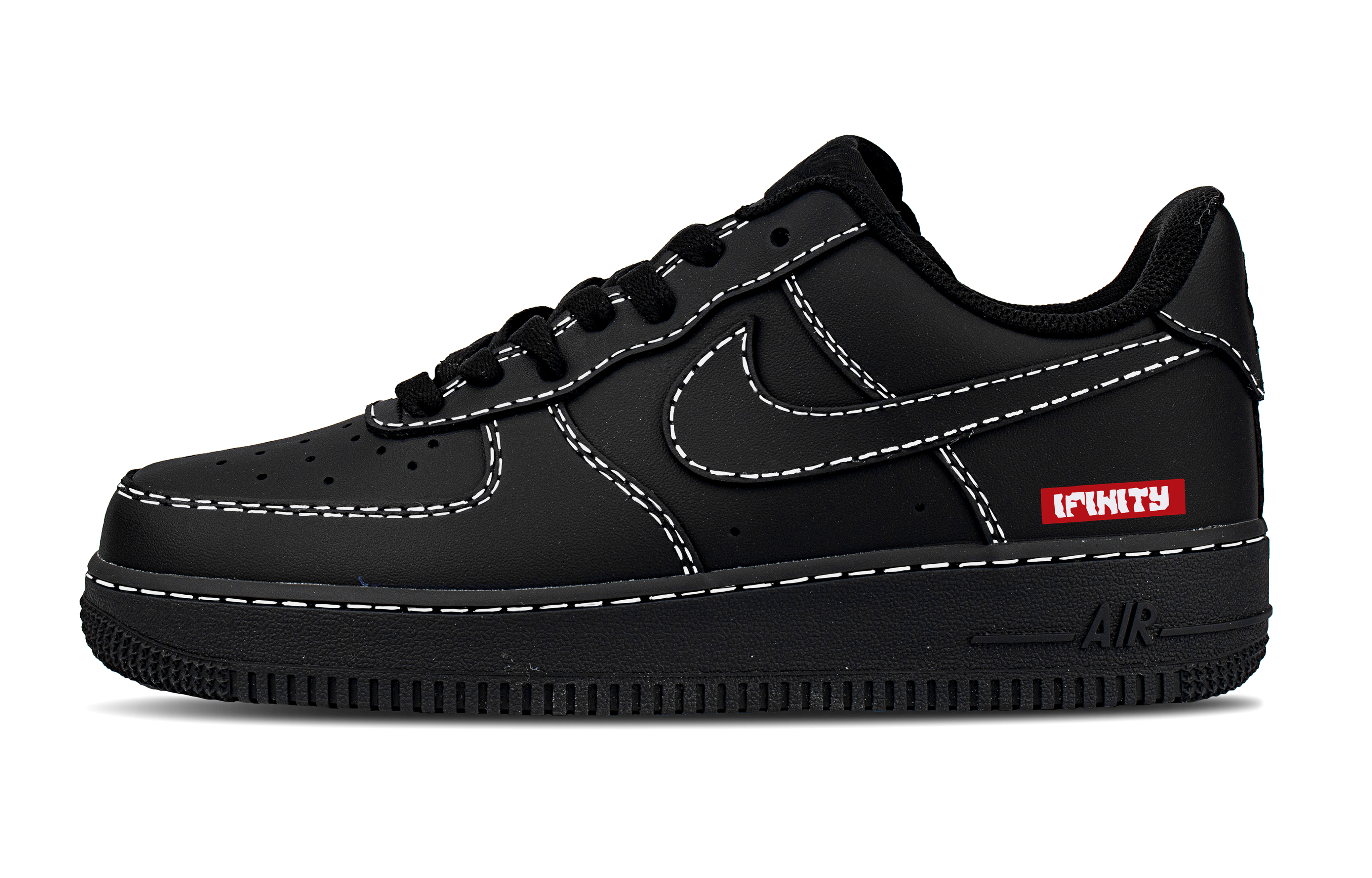 Nike Кроссовки для скейтбординга Air Force 1 Ash Realm Leather Abrasion Resistant Slip Resistant низкие мужские черно-белые
Nike Кроссовки для скейтбординга Air Force 1 Ash Realm Leather Abrasion Resistant Slip Resistant низкие мужские черно-белые