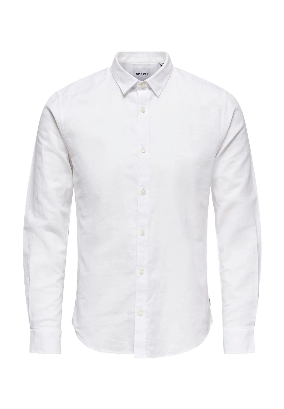 Рубашка "Кайден", приталенного кроя, длинные рукава, воротник "Кент", мужская ONLY & SONS, белый
Рубашка "Кайден", приталенного кроя, длинные рукава, воротник "Кент", мужская ONLY & SONS, белый