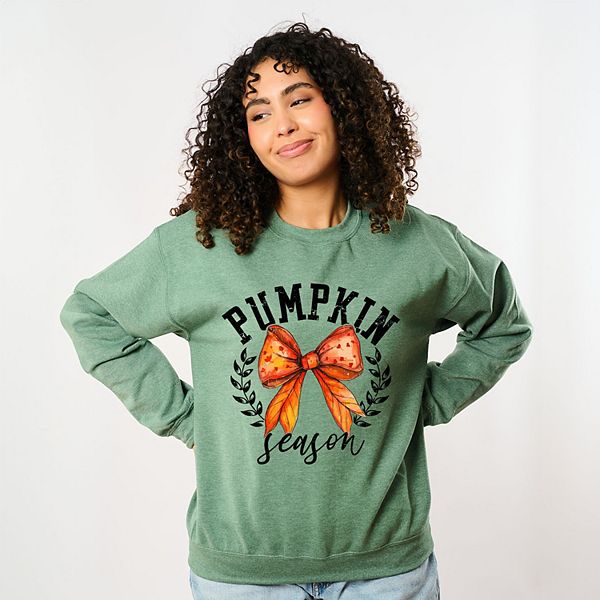 Кофта с принтом Coquette orange bow pumpkin season Simply Sage Market, Heather Green
Кофта с принтом Coquette orange bow pumpkin season Simply Sage Market, Heather Green