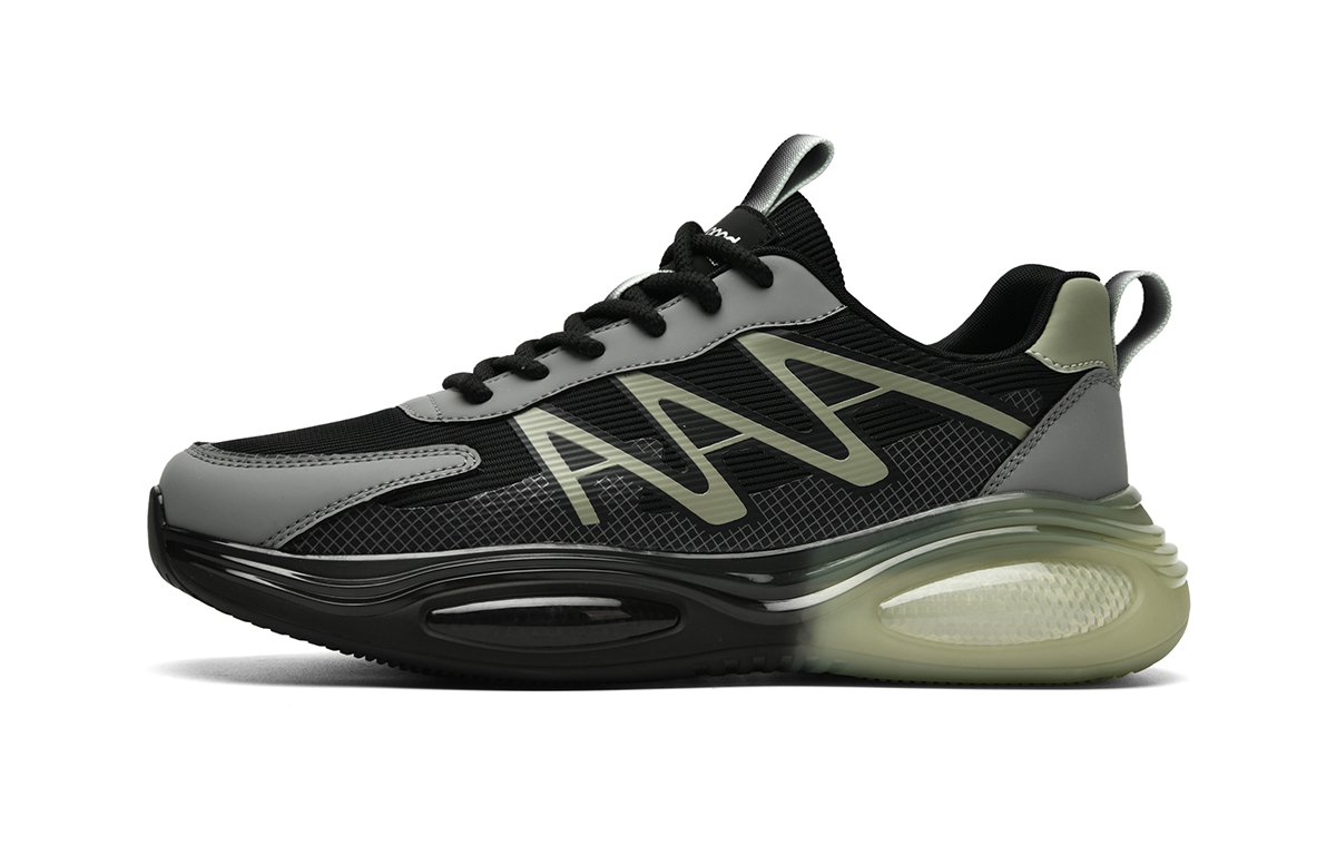 Повседневные мужские кроссовки низкие черные зеленые/светло-коричневые HLA
Повседневные мужские кроссовки низкие черные зеленые/светло-коричневые HLA