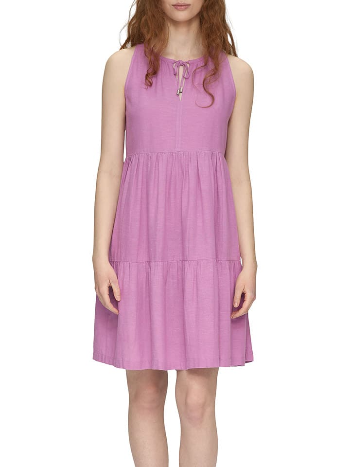 Короткое платье QS by S. Oliver, фиолетовый
Короткое платье QS by S. Oliver, фиолетовый