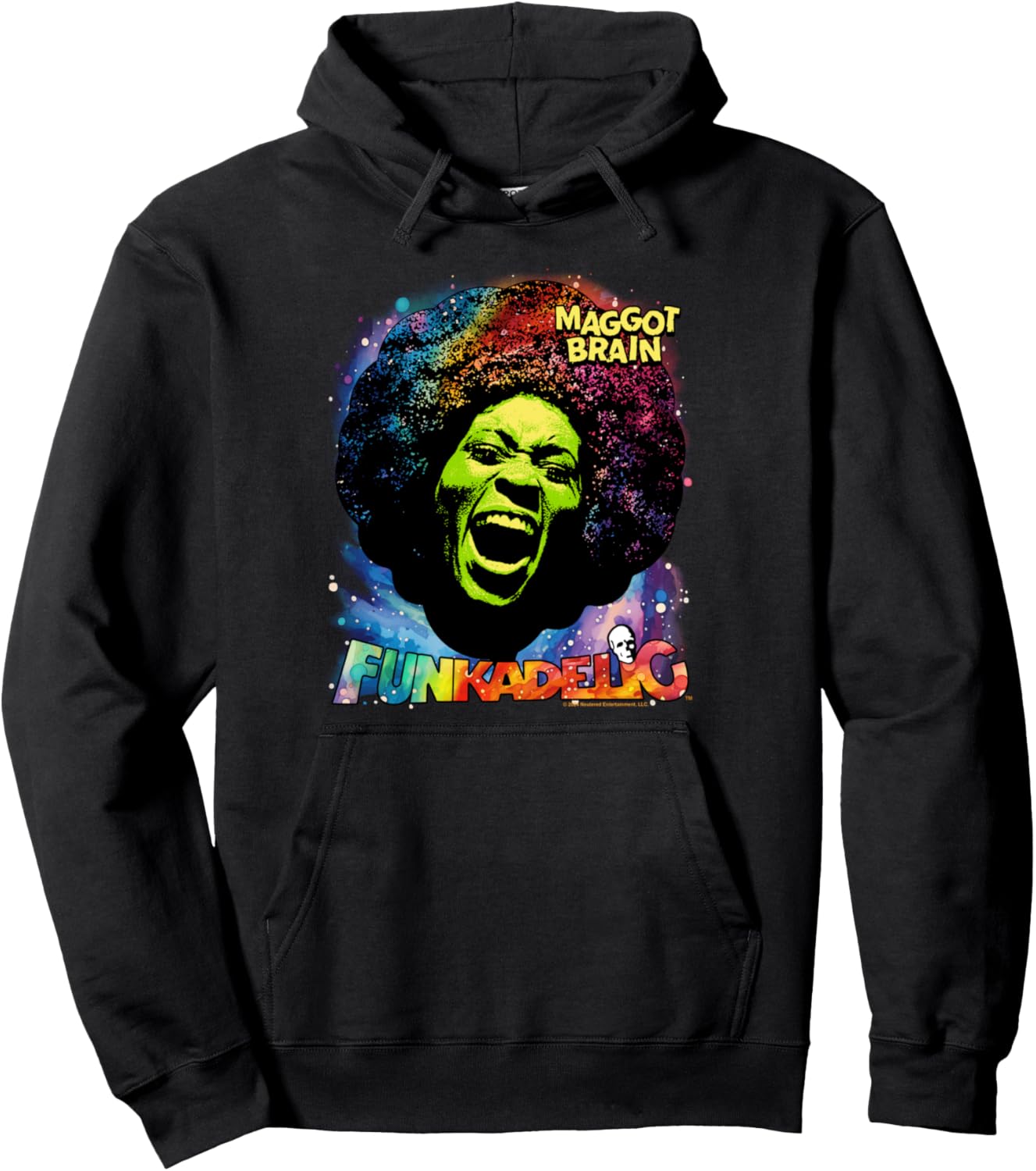 Худи с изображением забавного личинки Джорджа Клинтона Popfunk, черный
Худи с изображением забавного личинки Джорджа Клинтона Popfunk, черный