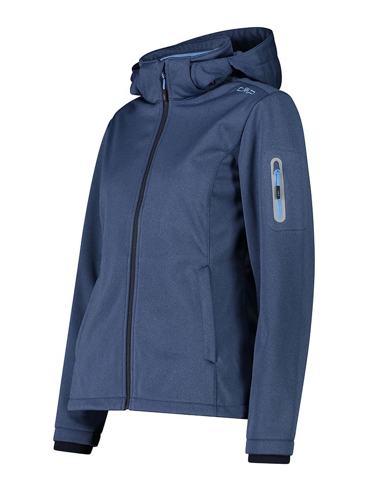 Синяя куртка софтшелл CMP
Синяя куртка софтшелл CMP