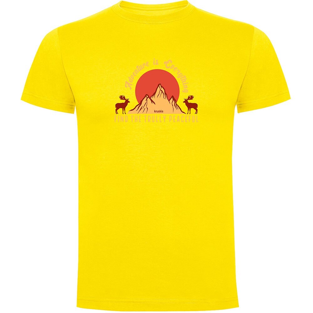 Футболка с коротким рукавом Kruskis Find The Trully, желтый
Футболка с коротким рукавом Kruskis Find The Trully, желтый