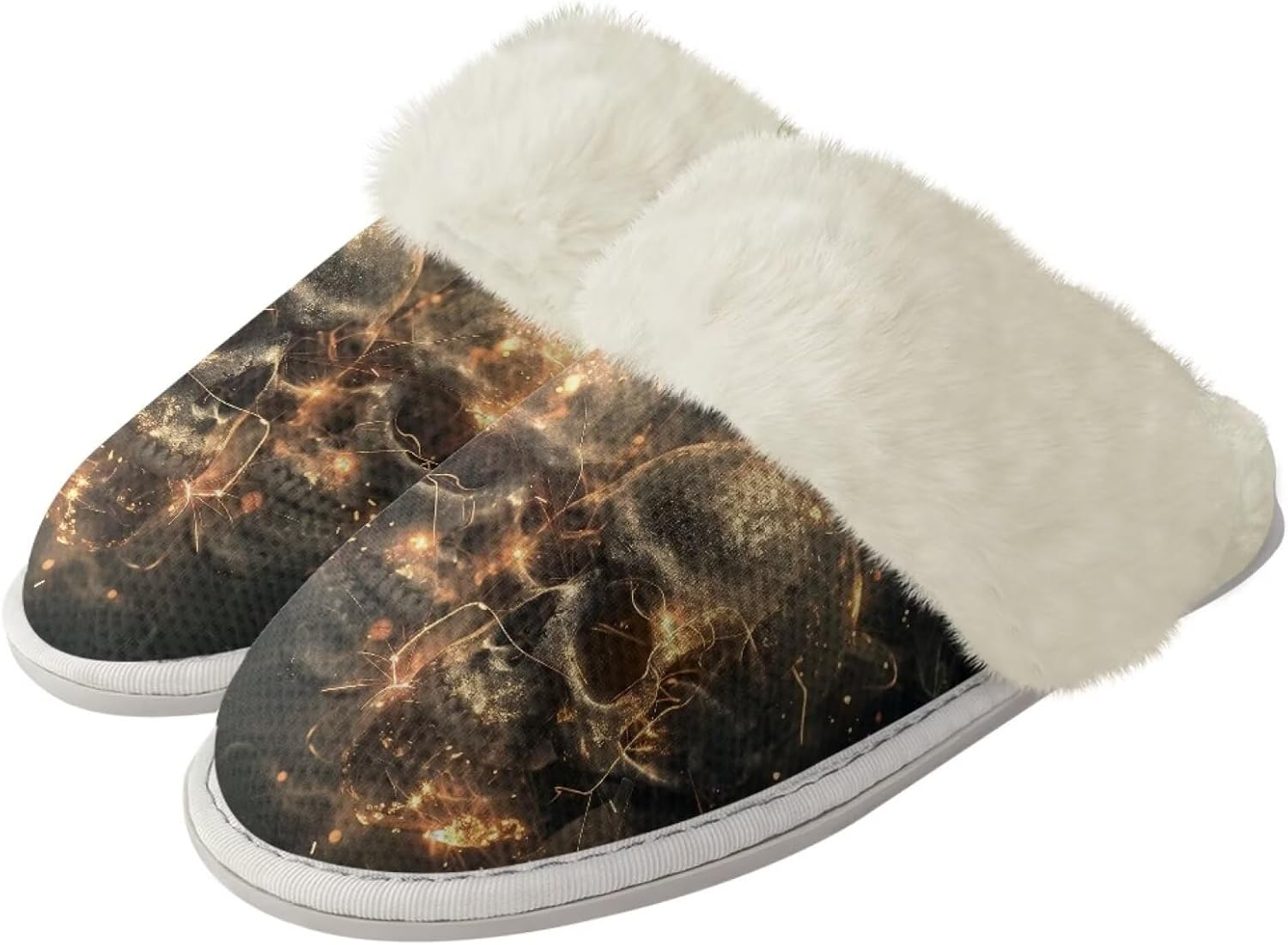 Мягкие домашние тапочки с принтом черепа, удобные, с противоскользящим покрытием и поддержкой свода стопы, идеально подходят для зимы Getelinseng, Lightning Skull
Мягкие домашние тапочки с принтом черепа, удобные, с противоскользящим покрытием и поддержкой свода стопы, идеально подходят для зимы Getelinseng, Lightning Skull