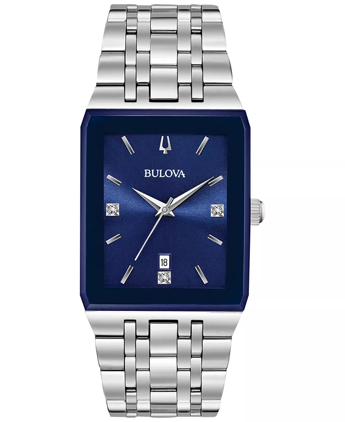 Мужские часы Futuro Diamond-Accent на стальном браслете 31x45 мм Bulova
Мужские часы Futuro Diamond-Accent на стальном браслете 31x45 мм Bulova