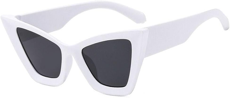 Ретро большие солнцезащитные очки «кошачий глаз» для женщин, винтажный панк-стиль, черные, с защитой от УФ-излучения UV400, для пляжа, путешествий и повседневной носки HYYZZC, White-black Gray
Ретро большие солнцезащитные очки «кошачий глаз» для женщин, винтажный панк-стиль, черные, с защитой от УФ-излучения UV400, для пляжа, путешествий и повседневной носки HYYZZC, White-black Gray