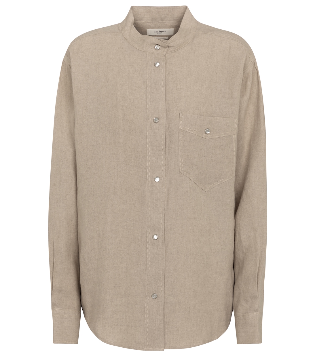 Льняная рубашка Науру Marant Etoile, бежевый
Льняная рубашка Науру Marant Etoile, бежевый