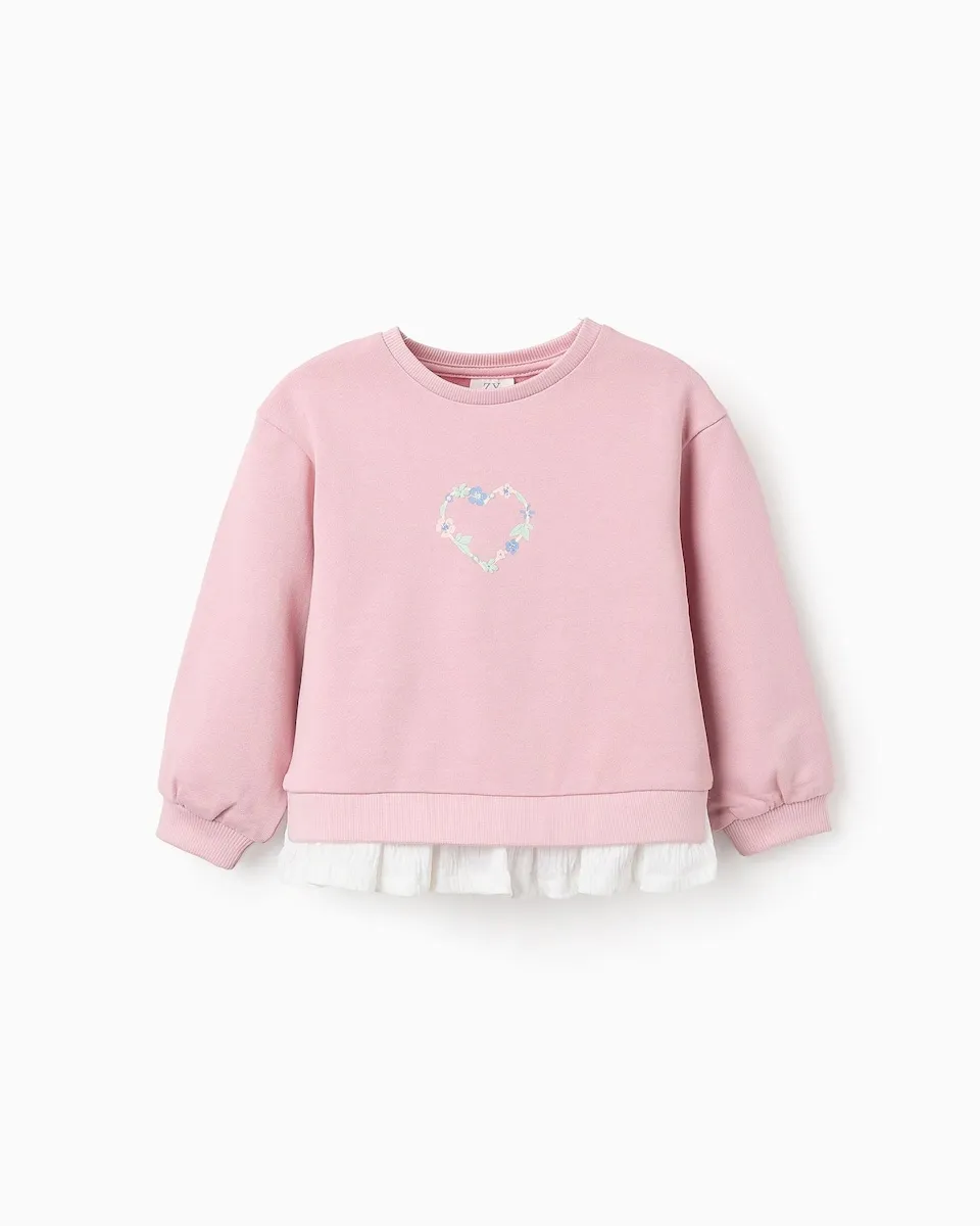 Розовая детская толстовка с длинными рукавами Zippy
Розовая детская толстовка с длинными рукавами Zippy