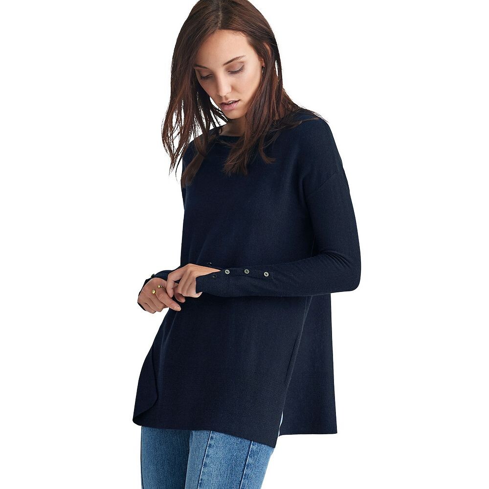 Женский свитер-туника больших размеров Ellos с вырезом «лодочкой», темно-синий
Женский свитер-туника больших размеров Ellos с вырезом «лодочкой», темно-синий