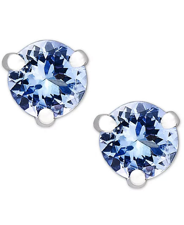 Серьги-Гвоздики с танзанитом (3/4 карата) из 14-каратного белого золота Macy'S, tanzanite
Серьги-Гвоздики с танзанитом (3/4 карата) из 14-каратного белого золота Macy'S, tanzanite