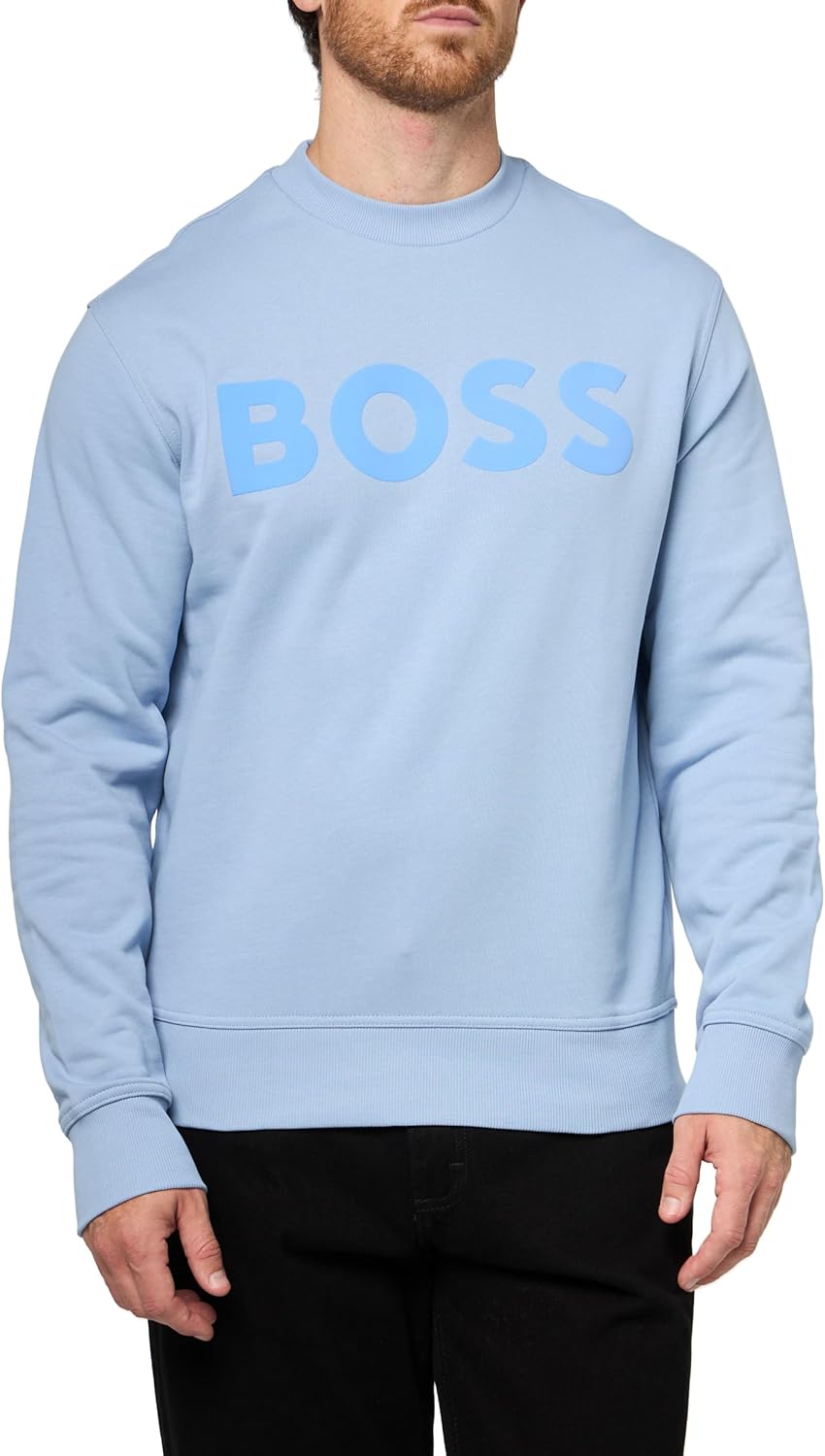 BOSS Мужской свитшот с логотипом Bold Logo, Forever Blue, Синий, BOSS Мужской свитшот с логотипом Bold Logo, Forever Blue
BOSS Мужской свитшот с логотипом Bold Logo, Forever Blue, Синий, BOSS Мужской свитшот с логотипом Bold Logo, Forever Blue