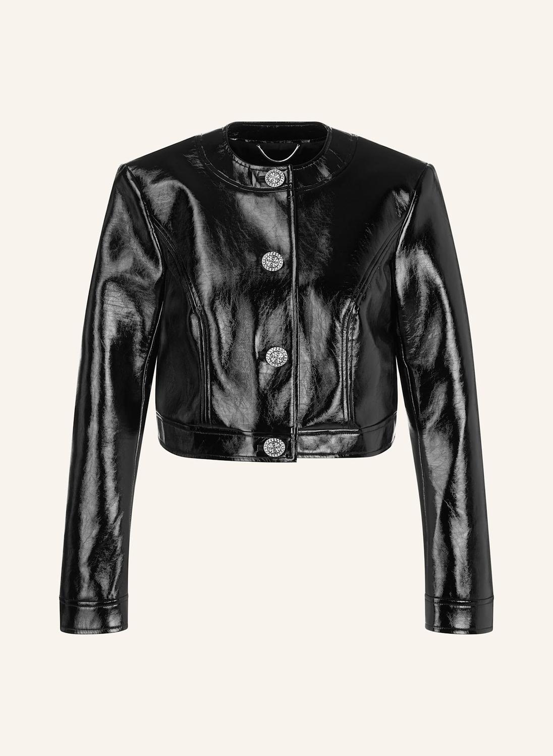 Укороченная куртка из искусственной кожи Marc Cain, черный
Укороченная куртка из искусственной кожи Marc Cain, черный