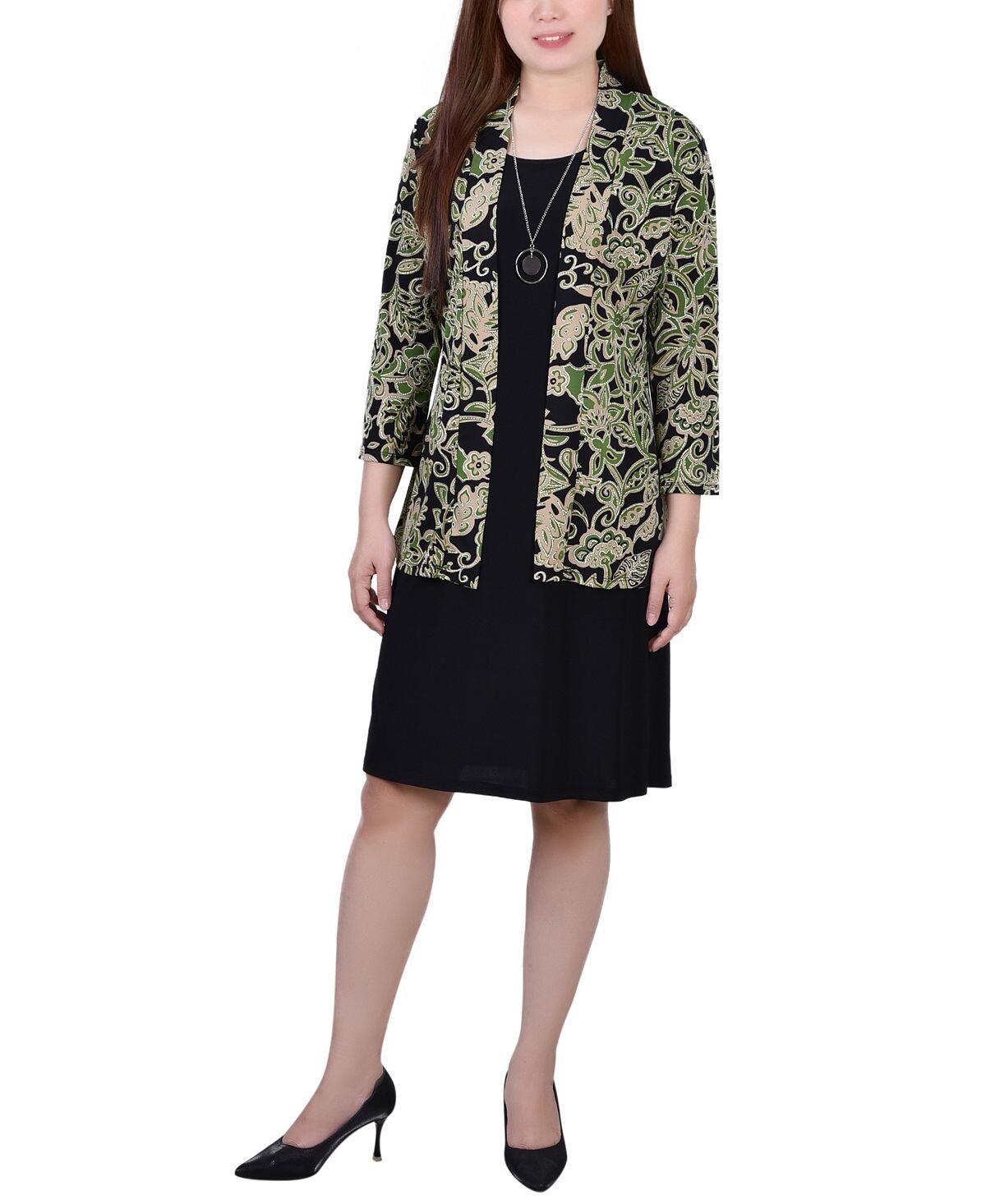 Женский комплект платья из двух частей NY Collection
Женский комплект платья из двух частей NY Collection