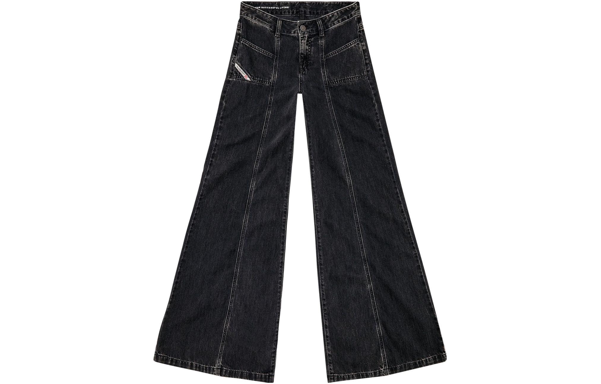 D Akii 068HN Bootcut Jeans DIESEL, черные
D Akii 068HN Bootcut Jeans DIESEL, черные