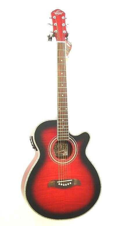 Акустическая гитара Oscar Schmidt OG10CEFTR - Flame Transparent Red Acoustic Electric Guitar - NEW
Акустическая гитара Oscar Schmidt OG10CEFTR - Flame Transparent Red Acoustic Electric Guitar - NEW