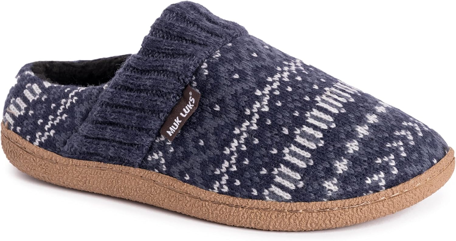 Тапочки MUK LUKS для мужчин Muk Luks Men's Marcel, темно-синий
Тапочки MUK LUKS для мужчин Muk Luks Men's Marcel, темно-синий