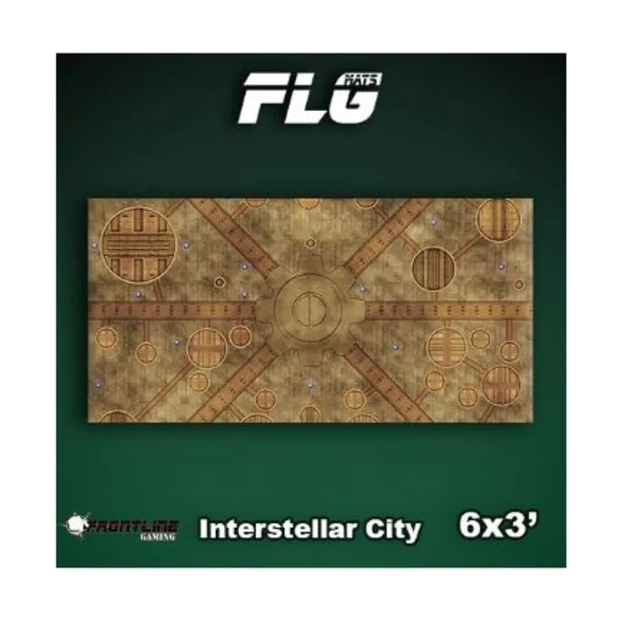 6 футов х 3 дюйма — Межзвездный город, F.L.G. Mats 6' x 3'
6 футов х 3 дюйма — Межзвездный город, F.L.G. Mats 6' x 3'
