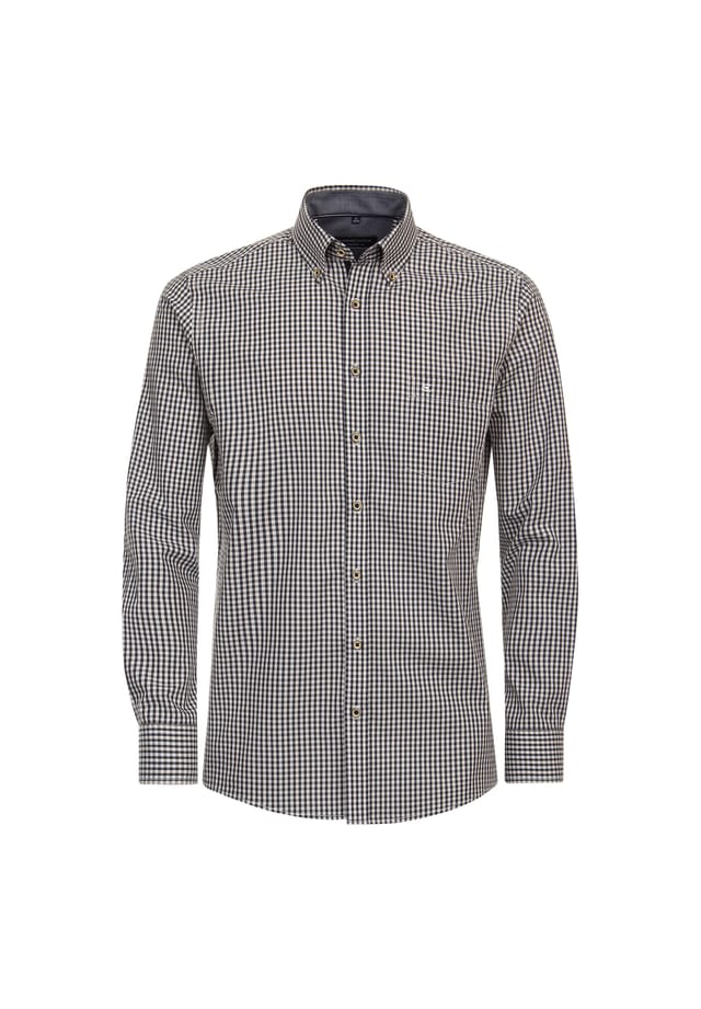 Рубашка свободного кроя в клетку Casamoda, синий
Рубашка свободного кроя в клетку Casamoda, синий