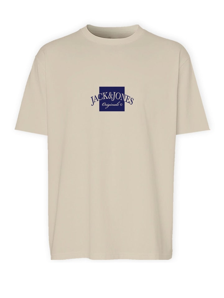 Футболка JACK & JONES Junior, античный белый 
Футболка JACK & JONES Junior, античный белый