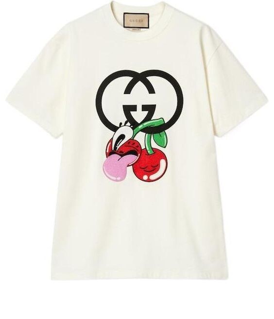 Футболка cotton jersey printed t-shirt 'off white' Gucci, белый
Футболка cotton jersey printed t-shirt 'off white' Gucci, белый