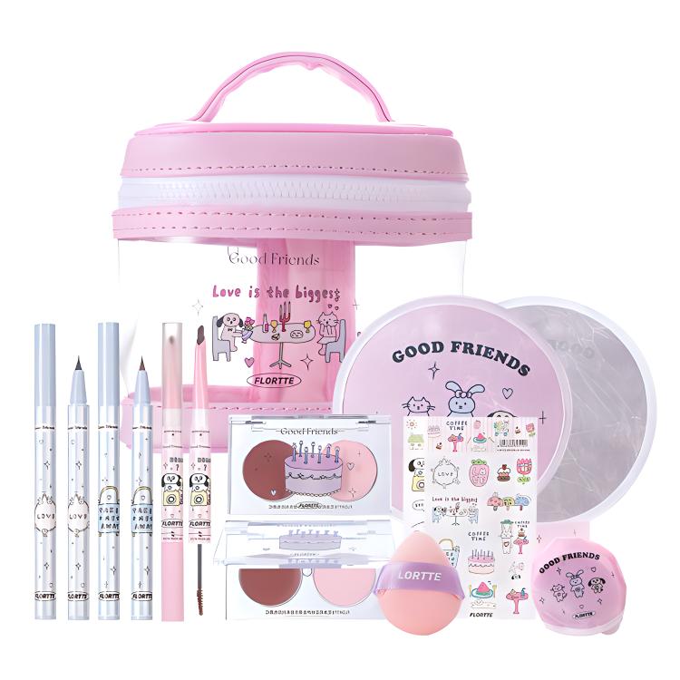 Двухцветный жидкий лайнер для век blush, двухсторонний гель для бровей, набор макияжа в коробке, натуральный оттенок FLORTTE
Двухцветный жидкий лайнер для век blush, двухсторонний гель для бровей, набор макияжа в коробке, натуральный оттенок FLORTTE