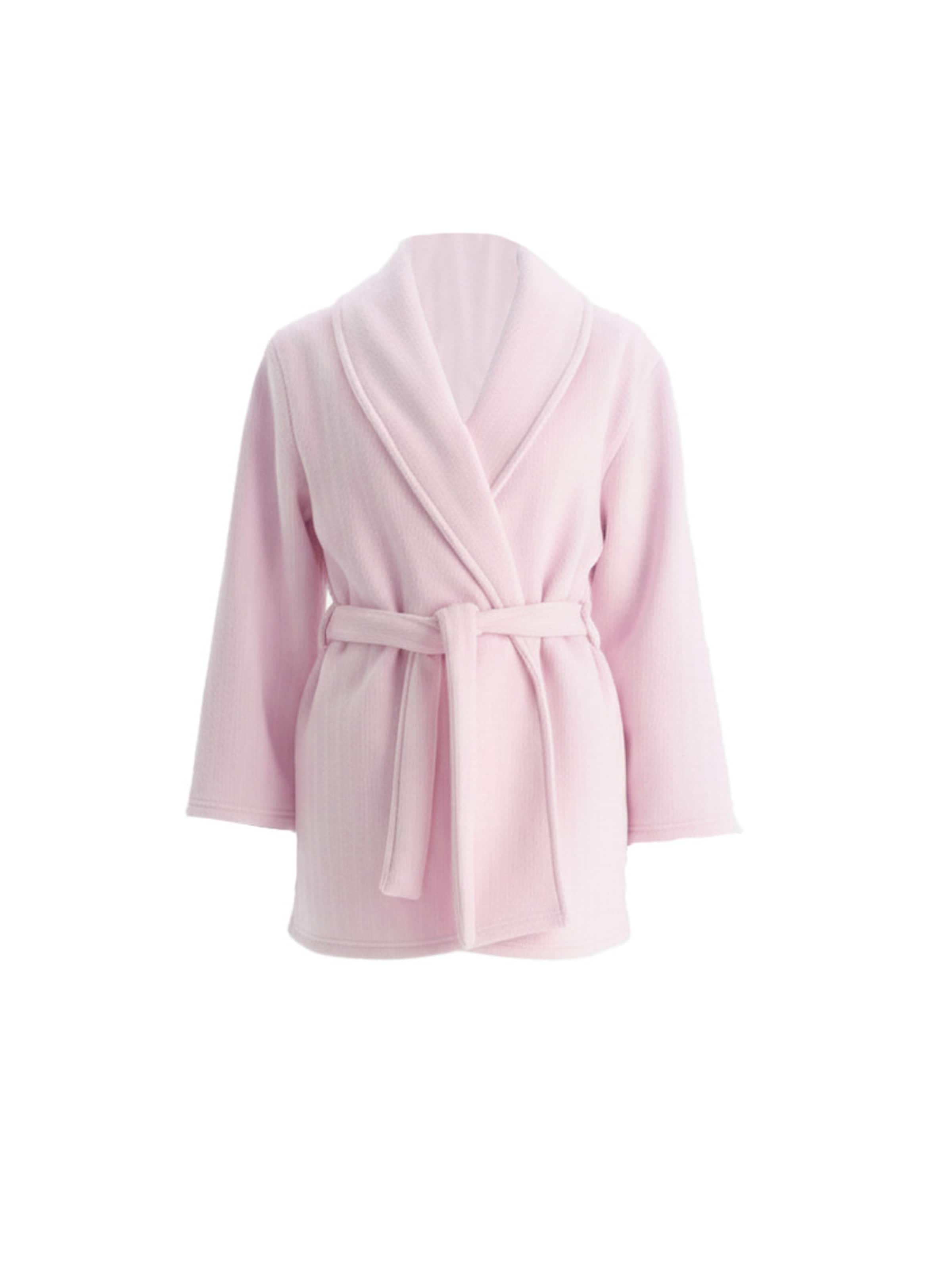 Dagi Короткий халат в светло-розовом цвете
Dagi Короткий халат в светло-розовом цвете