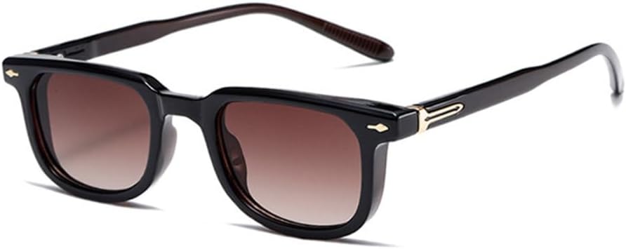 2027 Модные квадратные солнцезащитные очки для женщин, винтажные заклепки, мужские сине-зеленые очки с защитой от УФ-излучения UV400, трендовые солнцезащитные очки MTZJH, Dark Brown Tea
2027 Модные квадратные солнцезащитные очки для женщин, винтажные заклепки, мужские сине-зеленые очки с защитой от УФ-излучения UV400, трендовые солнцезащитные очки MTZJH, Dark Brown Tea