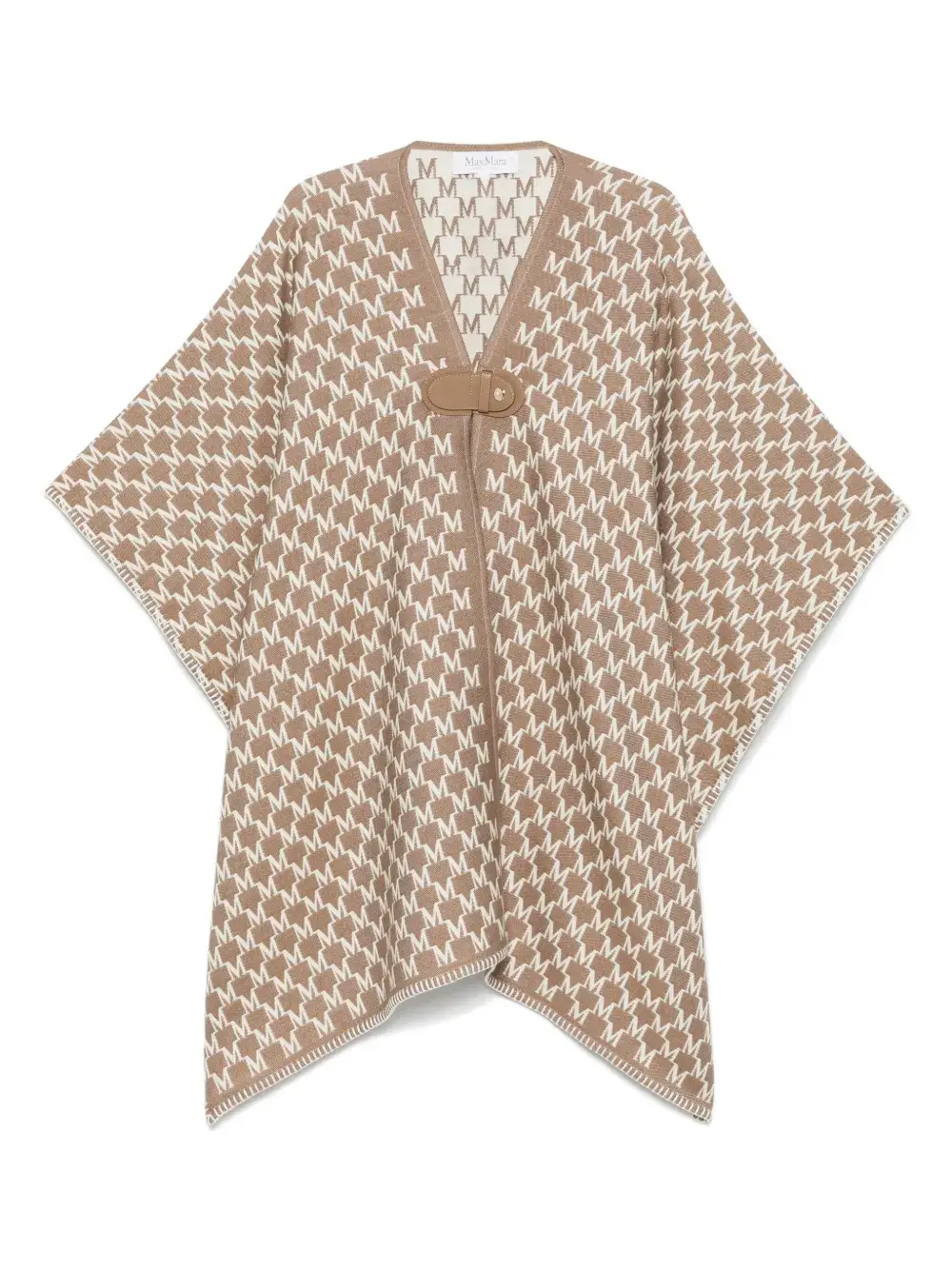 Кейп с монограммой MAX MARA, коричневый
Кейп с монограммой MAX MARA, коричневый