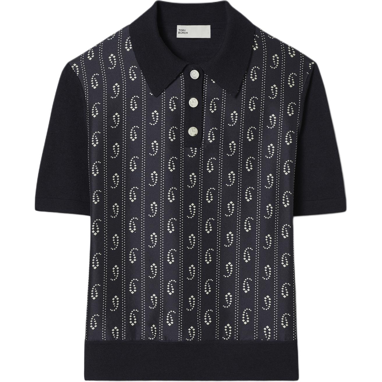 Tory Burch Женская рубашка поло, темно-синяя, с воротником-стойкой, умеренно прямой крой, Синий, Tory Burch Женская рубашка поло, темно-синяя, с воротником-стойкой, умеренно прямой крой
Tory Burch Женская рубашка поло, темно-синяя, с воротником-стойкой, умеренно прямой крой, Синий, Tory Burch Женская рубашка поло, темно-синяя, с воротником-стойкой, умеренно прямой крой