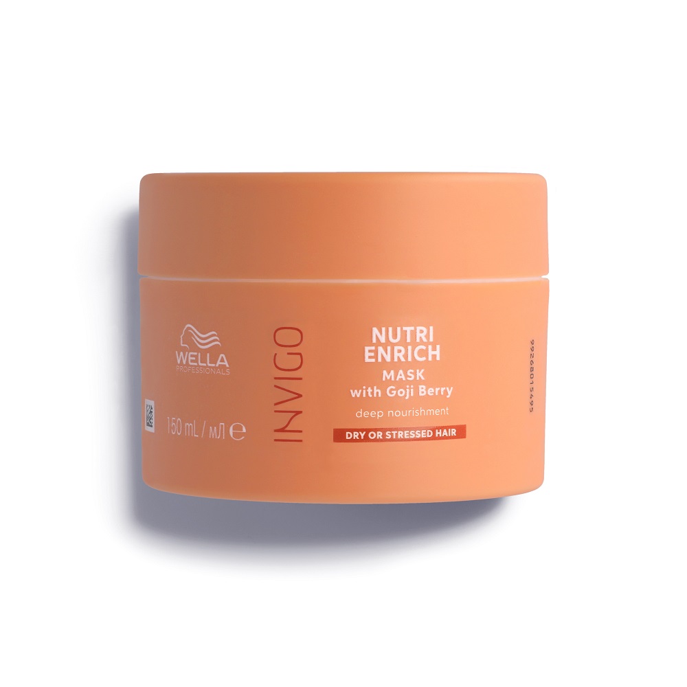 Питательная маска для волос nutri enrich deep nourishing mask Wella Professionals, 150 мл
Питательная маска для волос nutri enrich deep nourishing mask Wella Professionals, 150 мл