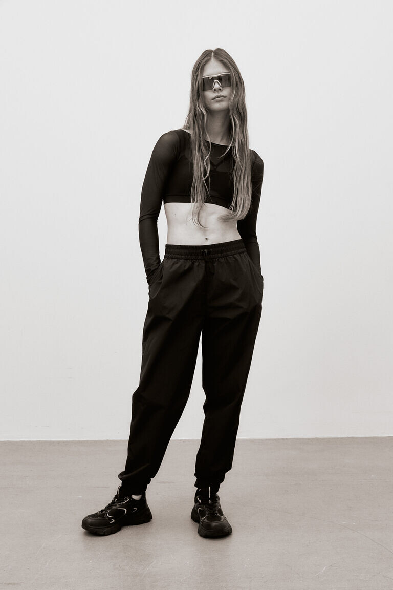 Брюки для бега drymove H&M, черный
Брюки для бега drymove H&M, черный