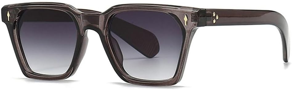 Ретро квадратные солнцезащитные очки для женщин с заклепками, градиентные линзы, защита от УФ-излучения UV400, ретро панк солнцезащитные очки для мужчин SKFGNX, Gray Gray Gradient
Ретро квадратные солнцезащитные очки для женщин с заклепками, градиентные линзы, защита от УФ-излучения UV400, ретро панк солнцезащитные очки для мужчин SKFGNX, Gray Gray Gradient