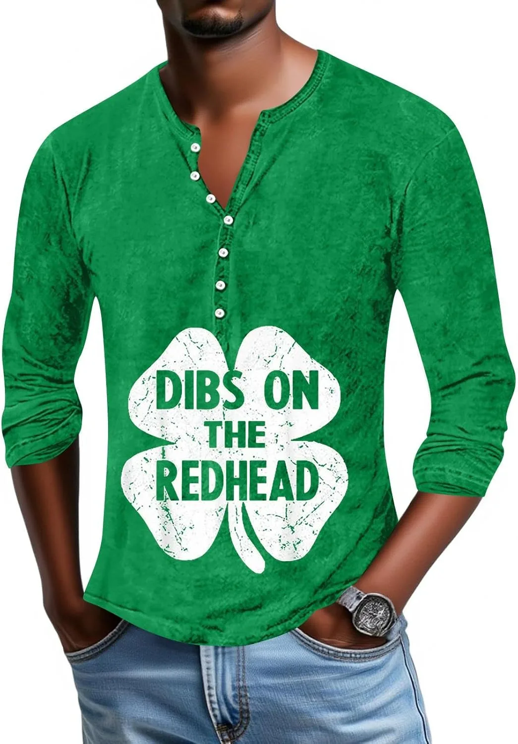 Футболка St Patricks Day мужская с длинным рукавом и принтом
Футболка St Patricks Day мужская с длинным рукавом и принтом