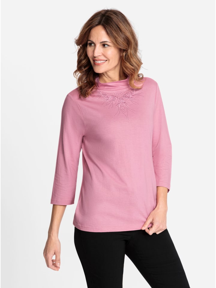 Рубашка с рукавами 3/4 цвета пыльной розы WITT WEIDEN
Рубашка с рукавами 3/4 цвета пыльной розы WITT WEIDEN