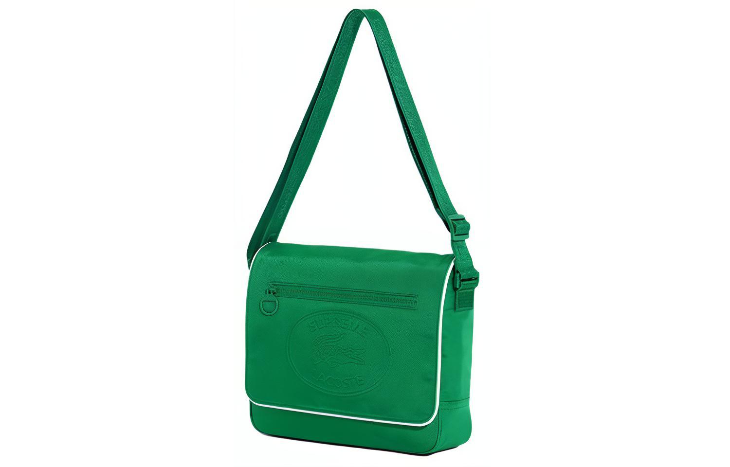 Supreme Сумка-мессенджер LACOSTE Collaboration FW19, кроссбоди, через плечо, Trumpets, унисекс, зеленый
Supreme Сумка-мессенджер LACOSTE Collaboration FW19, кроссбоди, через плечо, Trumpets, унисекс, зеленый