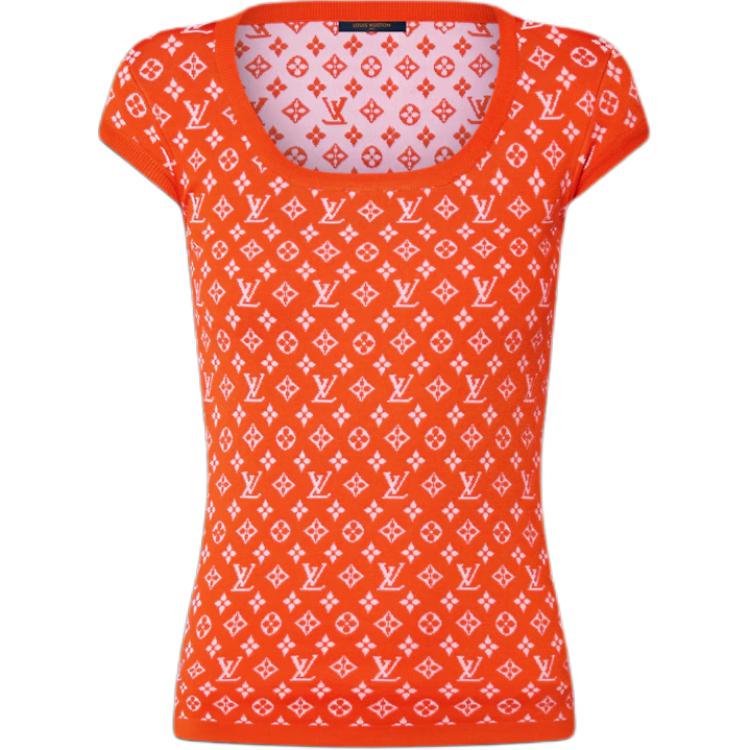 Топ Lv Monogram Jacquard Knit LOUIS VUITTON, оранжевый
Топ Lv Monogram Jacquard Knit LOUIS VUITTON, оранжевый