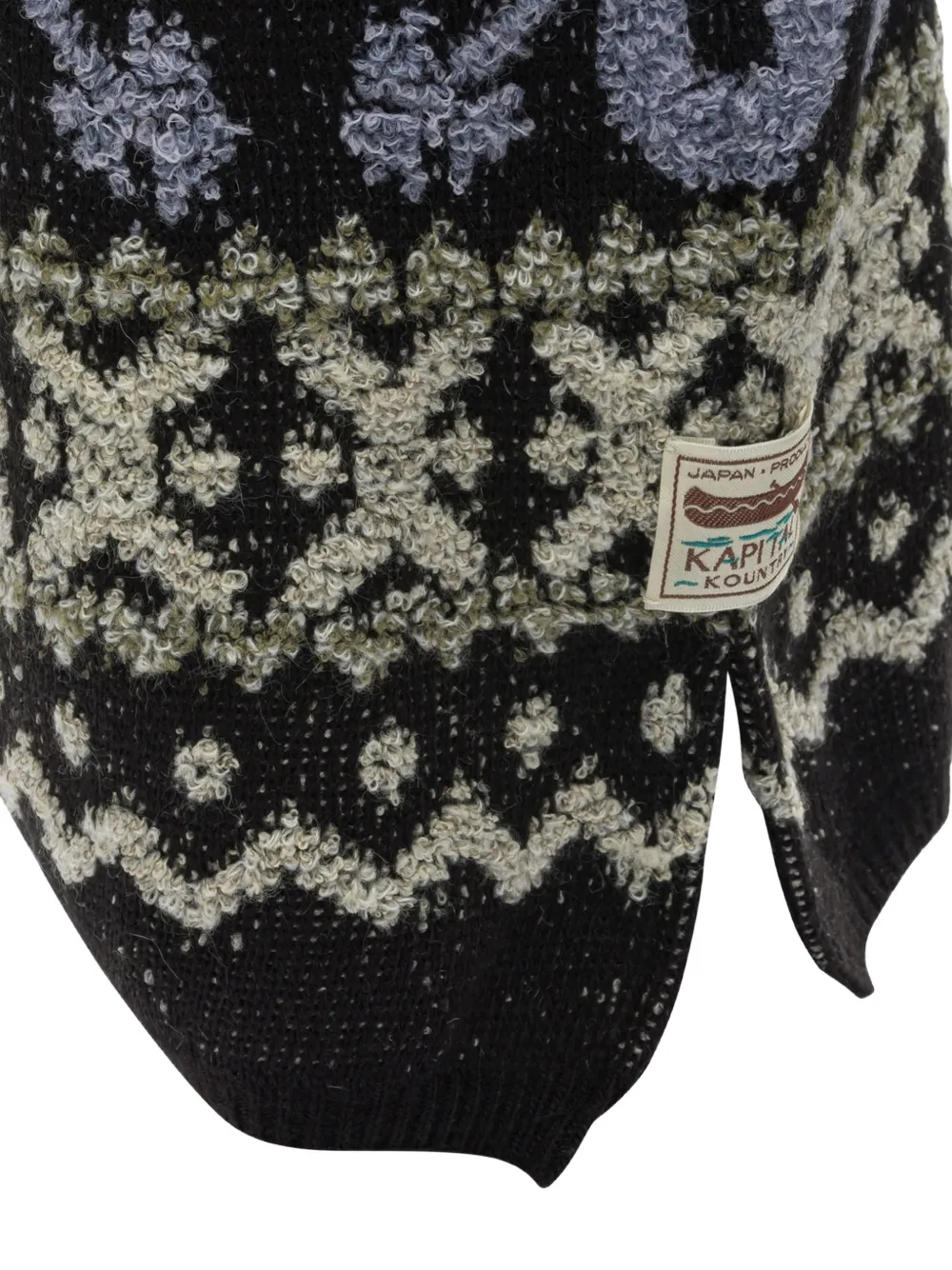 Балаклава с узором Kapital, черный
Балаклава с узором Kapital, черный