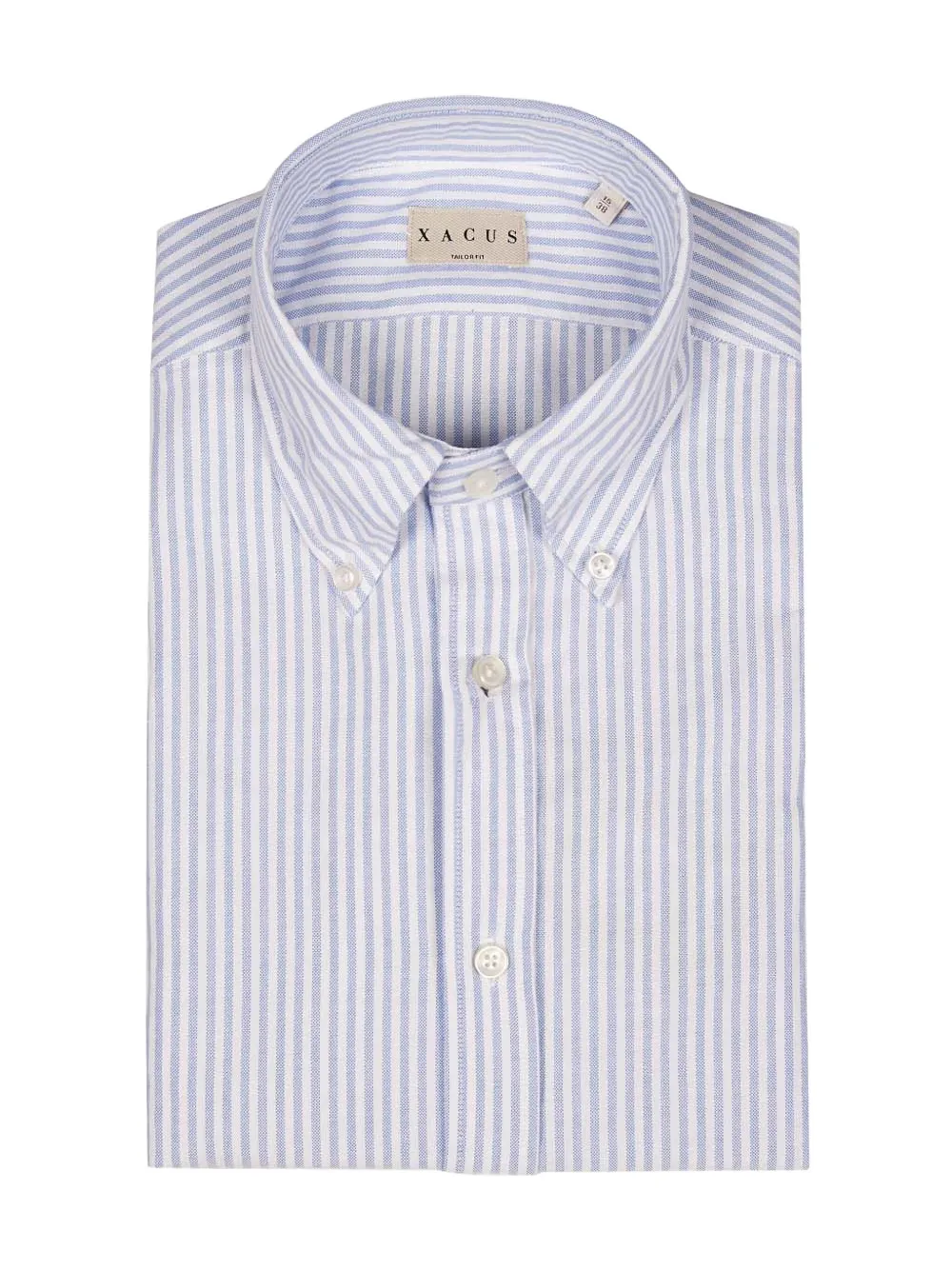 Рубашка в полоску на пуговицах Xacus, белый
Рубашка в полоску на пуговицах Xacus, белый