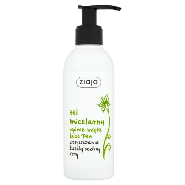 Мицеллярный гель для всех типов кожи, 200 мл Ziaja
Мицеллярный гель для всех типов кожи, 200 мл Ziaja