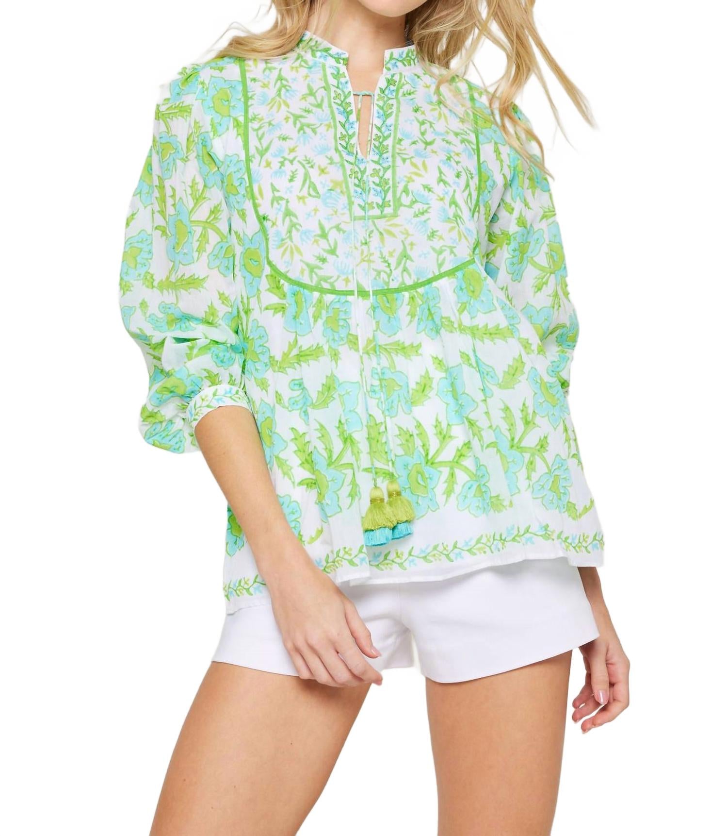 Крестьянская блузка в стиле тюльпан Bella tu, Tulip
Крестьянская блузка в стиле тюльпан Bella tu, Tulip