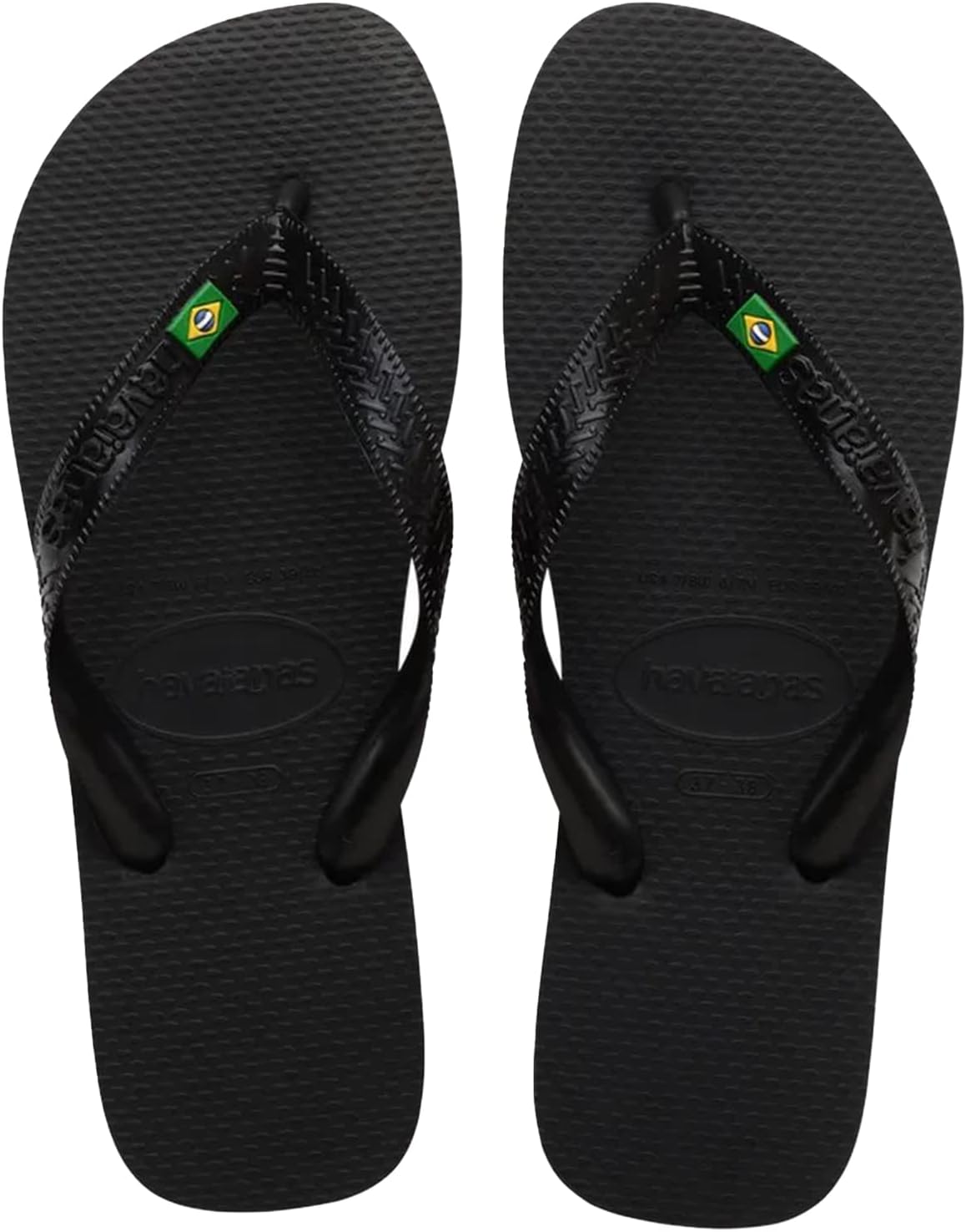 Мужские вьетнамки Havaianas Brazil, черный
Мужские вьетнамки Havaianas Brazil, черный