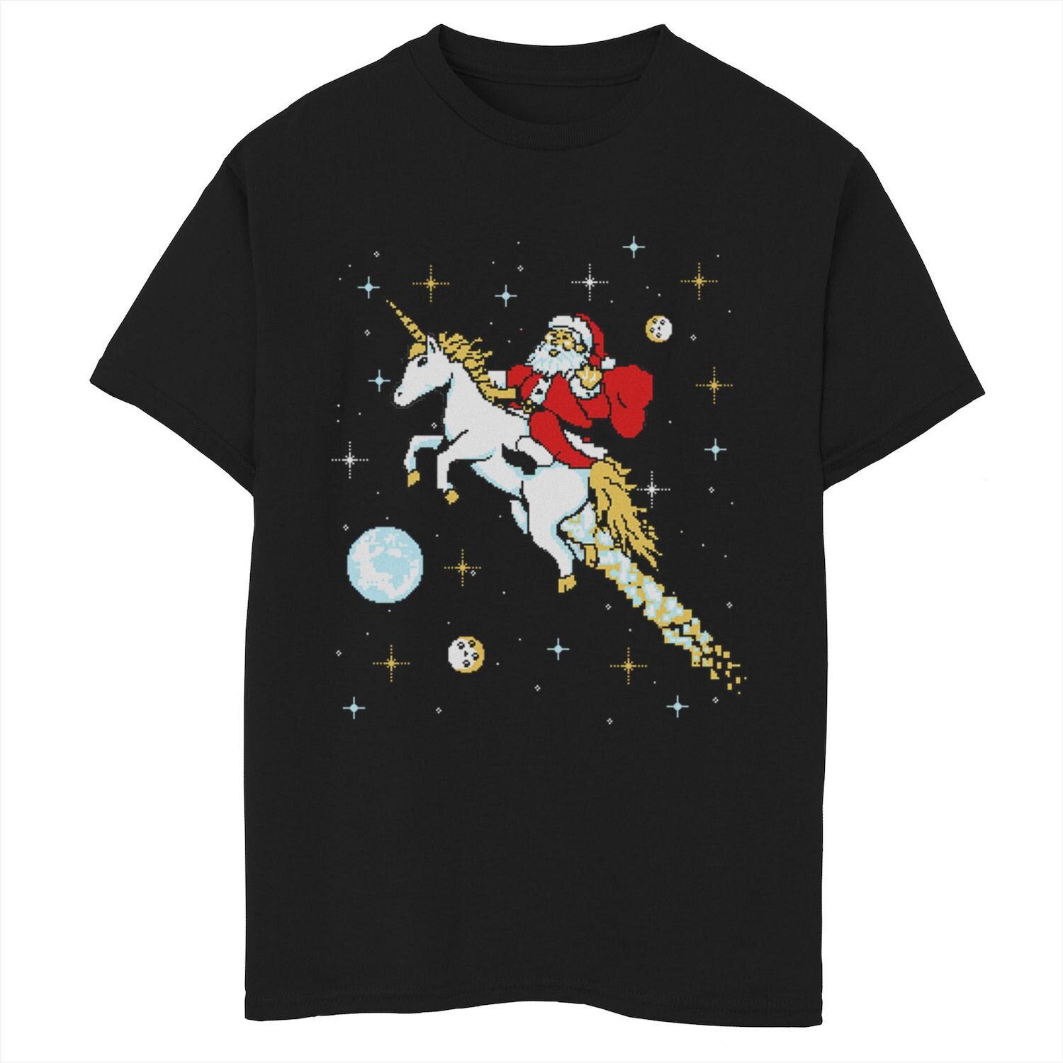 Футболка с изображением космоса и космическим единорогом для мальчиков 8–20 лет Licensed Character
Футболка с изображением космоса и космическим единорогом для мальчиков 8–20 лет Licensed Character