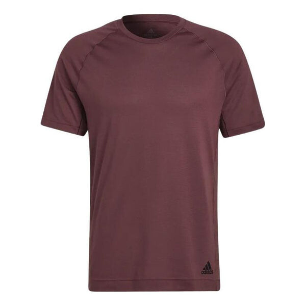 Футболка Men's adidas Solid Color Small Alphabet Logo Printing Round Neck Short Sleeve Wine Red T-Shirt, красный 
Футболка Men's adidas Solid Color Small Alphabet Logo Printing Round Neck Short Sleeve Wine Red T-Shirt, красный