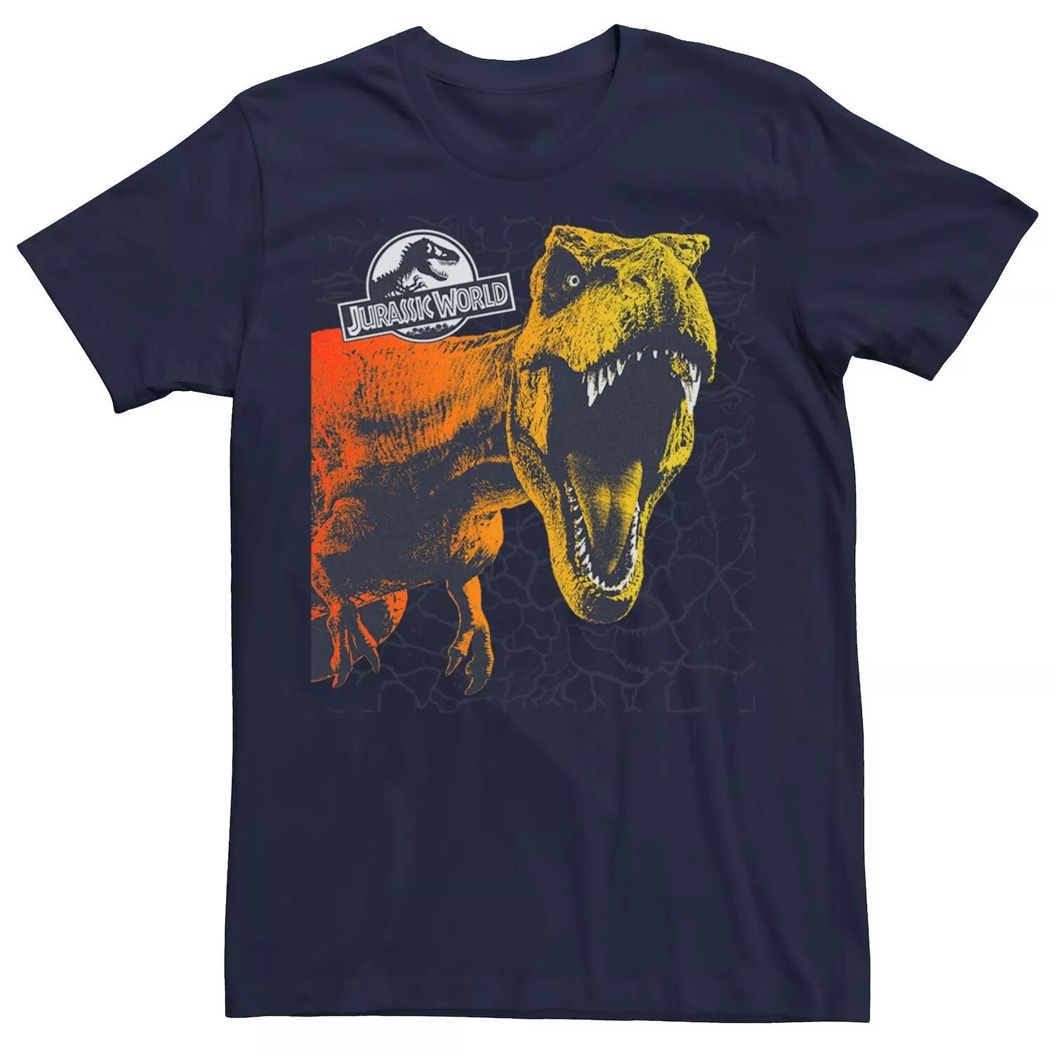 Мужская футболка Jurassic World Two T-Rex Color Pop Cracks Licensed Character, синий
Мужская футболка Jurassic World Two T-Rex Color Pop Cracks Licensed Character, синий